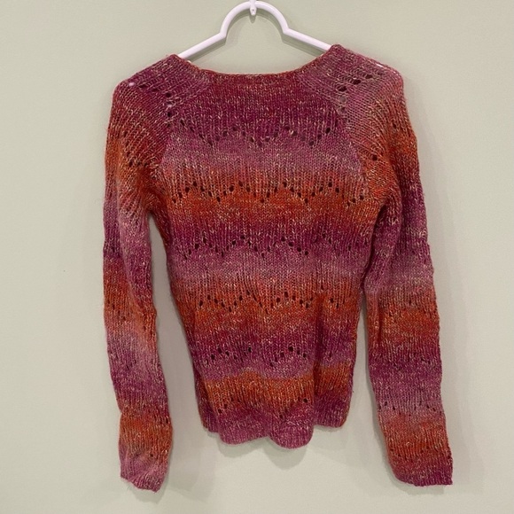 BKE Women’s Scoop Neck Long Sleeve Alpaca Blend Sweater Sz L - Picture 5 of 5